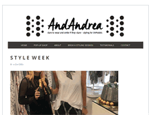Tablet Screenshot of andandrea.com